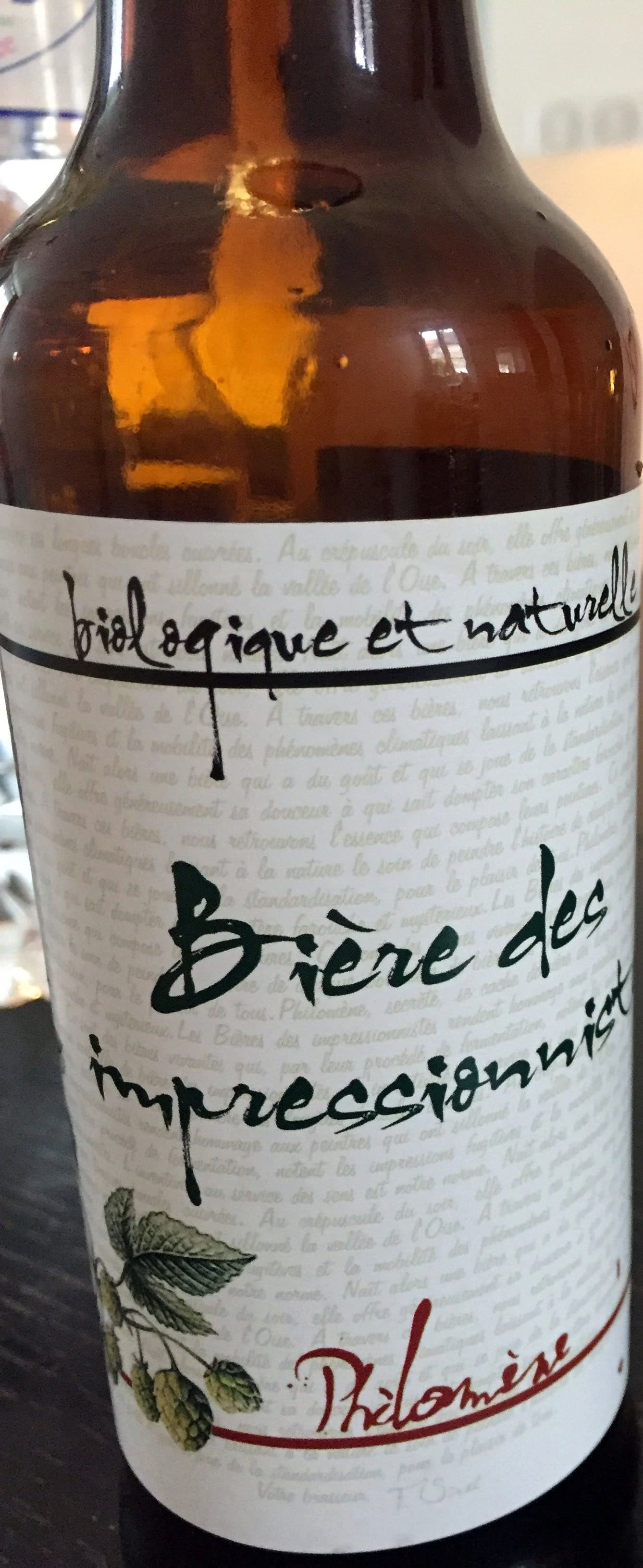 Brasserie des impressionnistes Philomène packshot