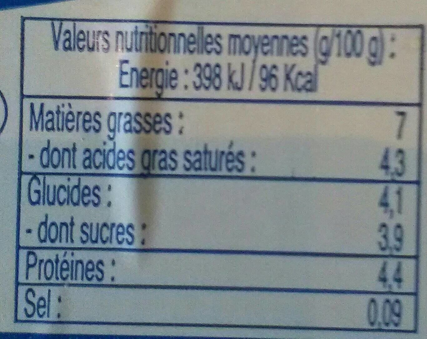 Open Food Facts Fromage blanc packshot
