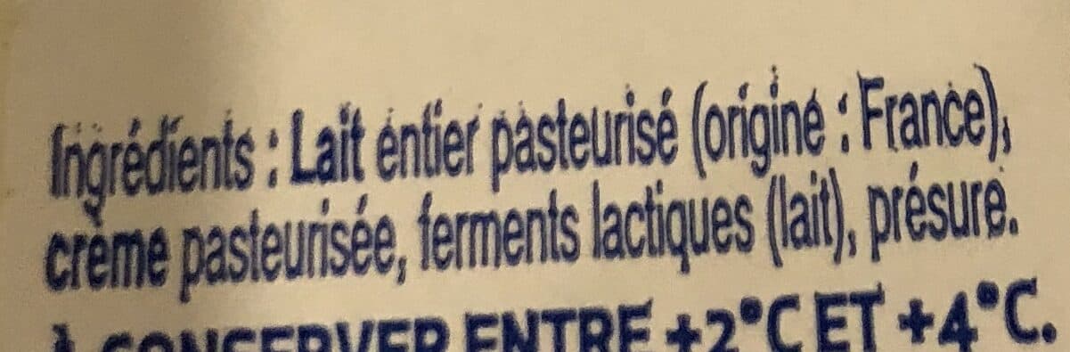 La Dent Du Chat Fromage blanc packshot
