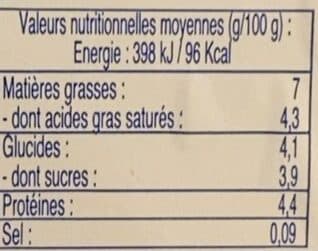 La Dent Du Chat Fromage blanc packshot