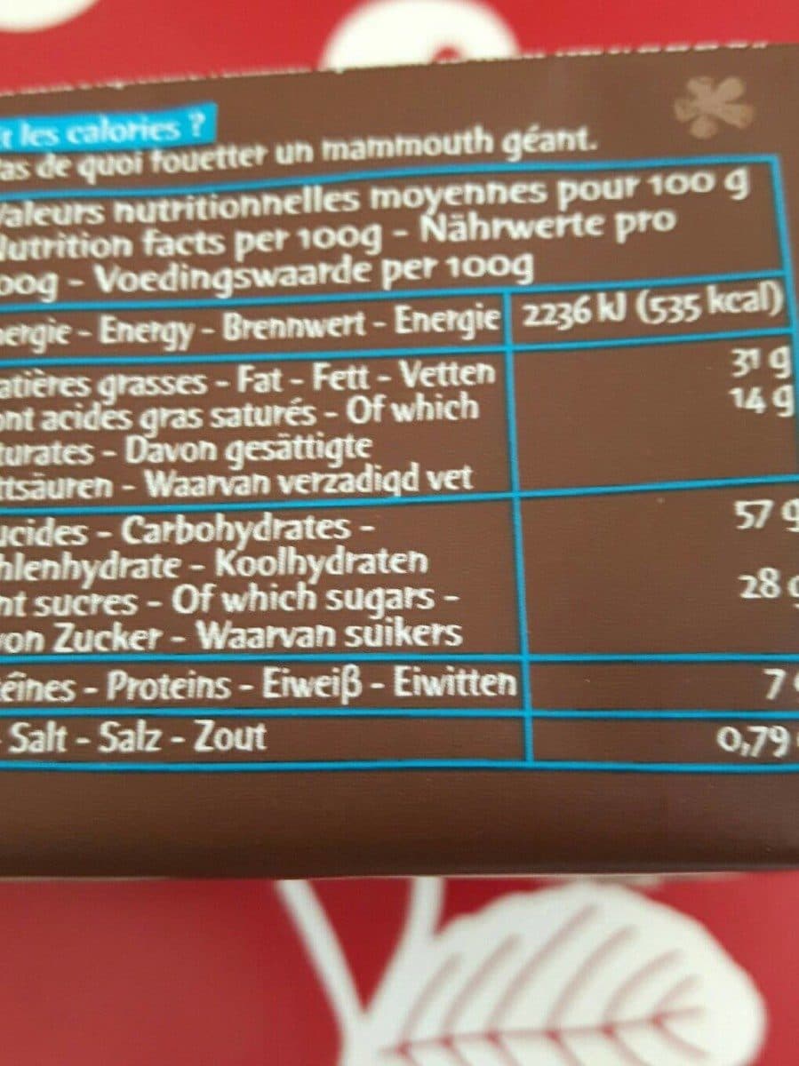 Open Food Facts Super cookies coeur fondant packshot