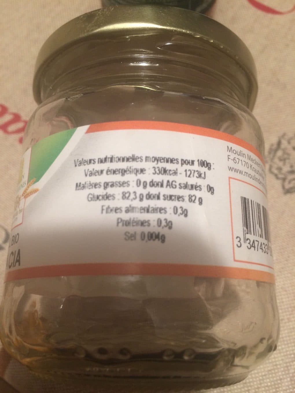 Moulin Des Moines Miel bio acacia packshot