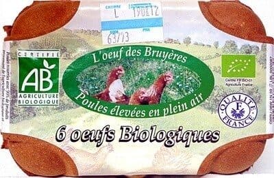 L'Œuf des Bruyères Oeufs Biologiques packshot