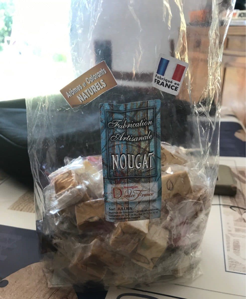 Open Food Facts Nougat fabrication artisanale packshot