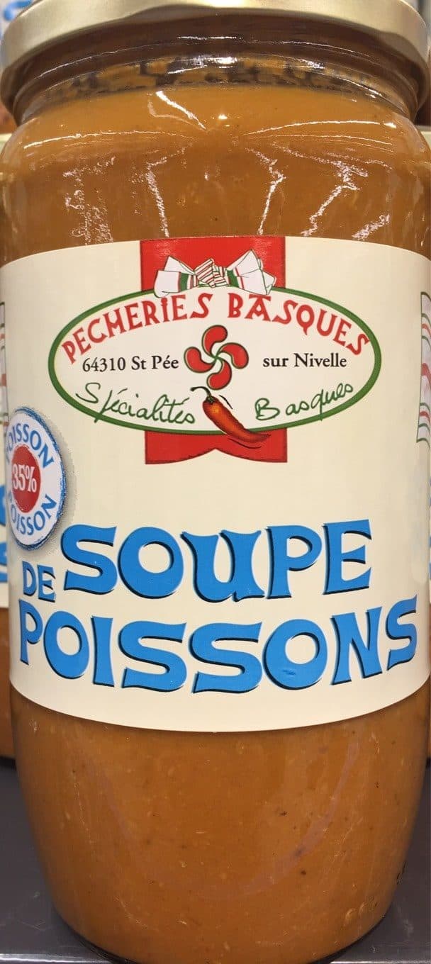 Pecheries basques Soupe De Poisson packshot
