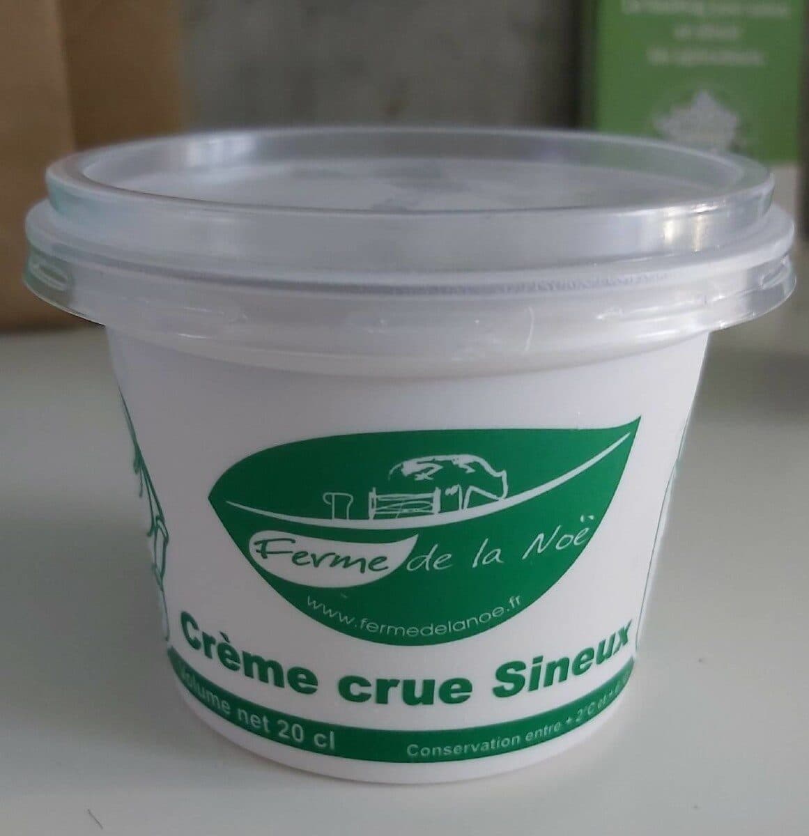 Sineux Crème crue Sineux packshot