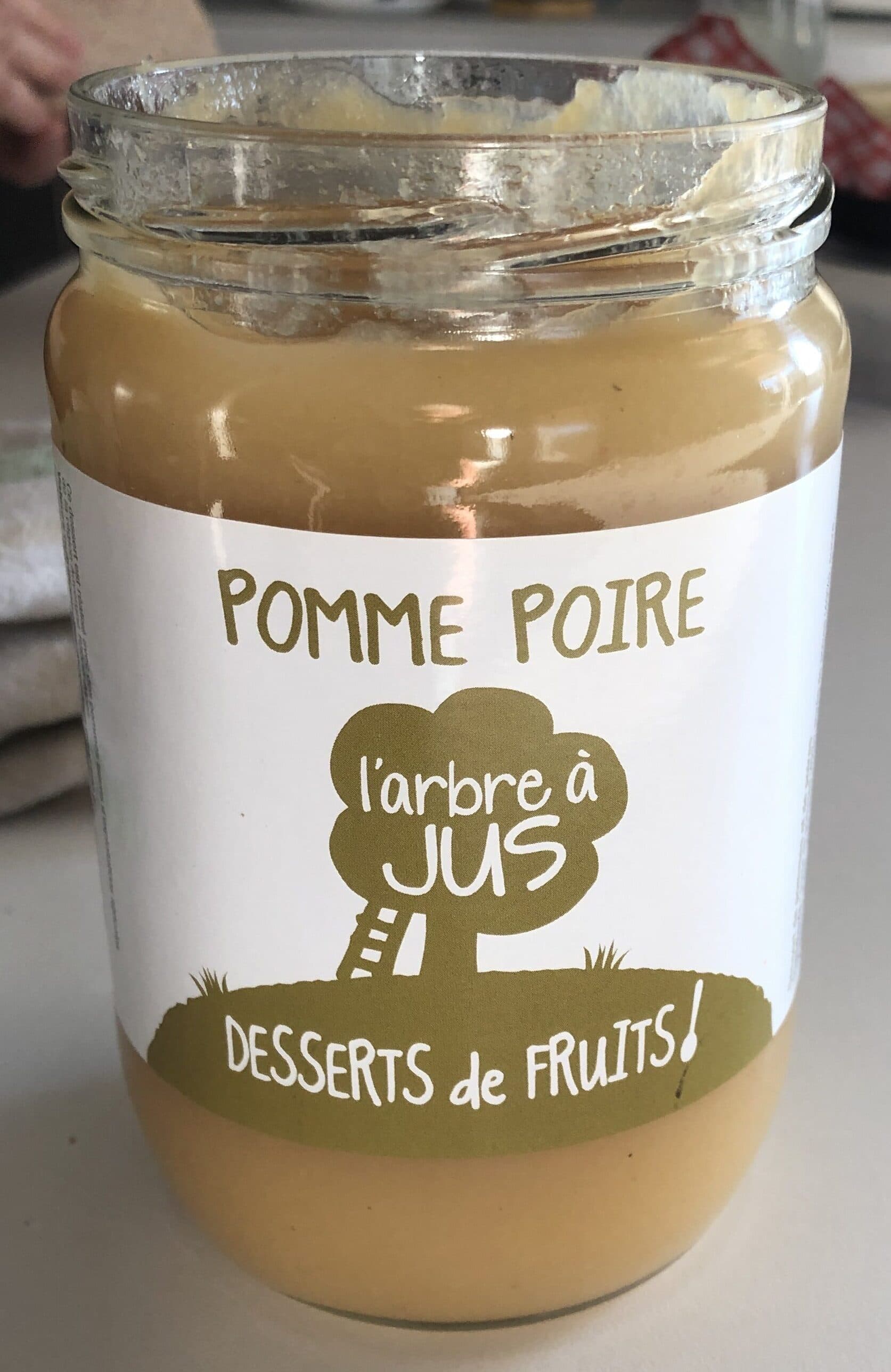 L'Arbre à Jus Pomme poire - Dessert de fruits packshot