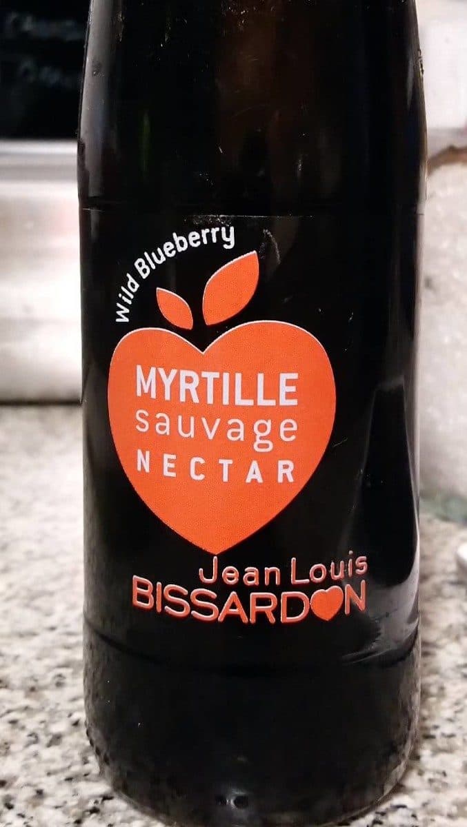 Jean Louis Bissardon Myrtille sauvage nectar packshot