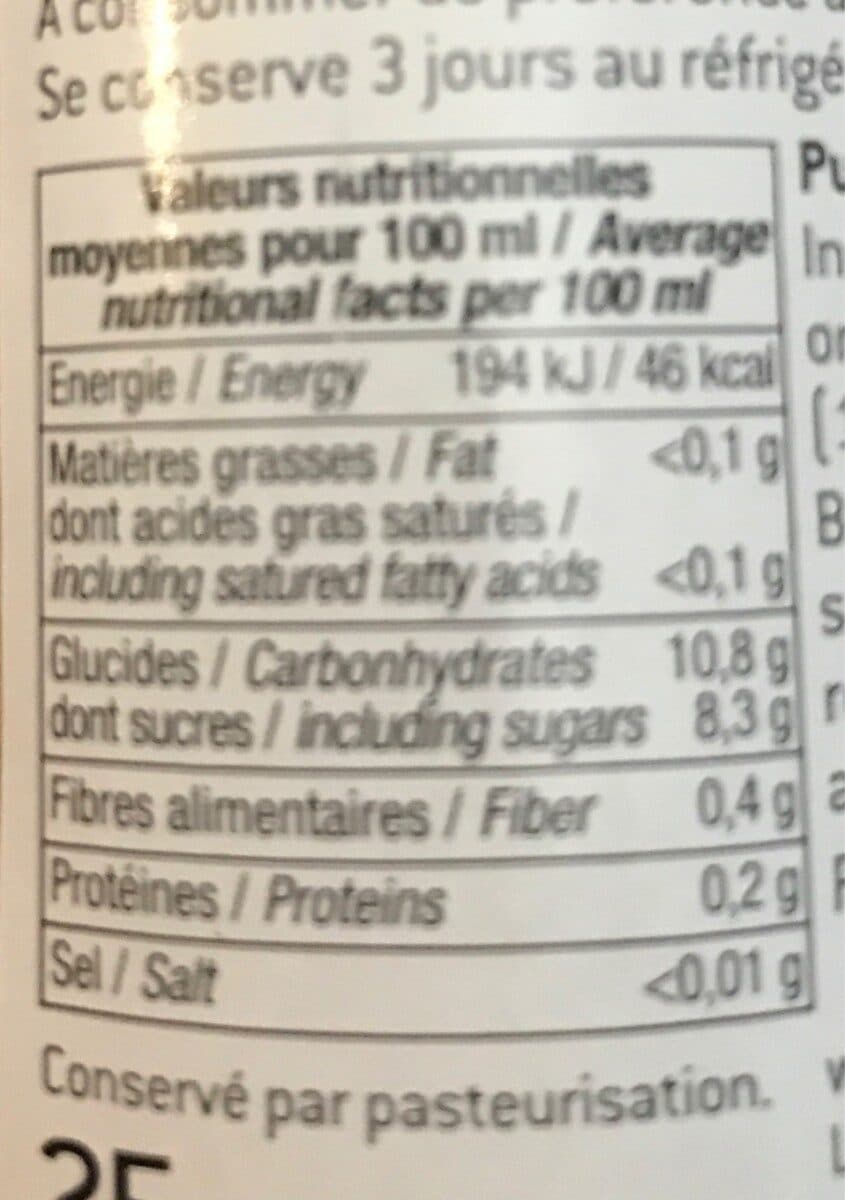 L'Arbre à Jus Orange pur jus packshot