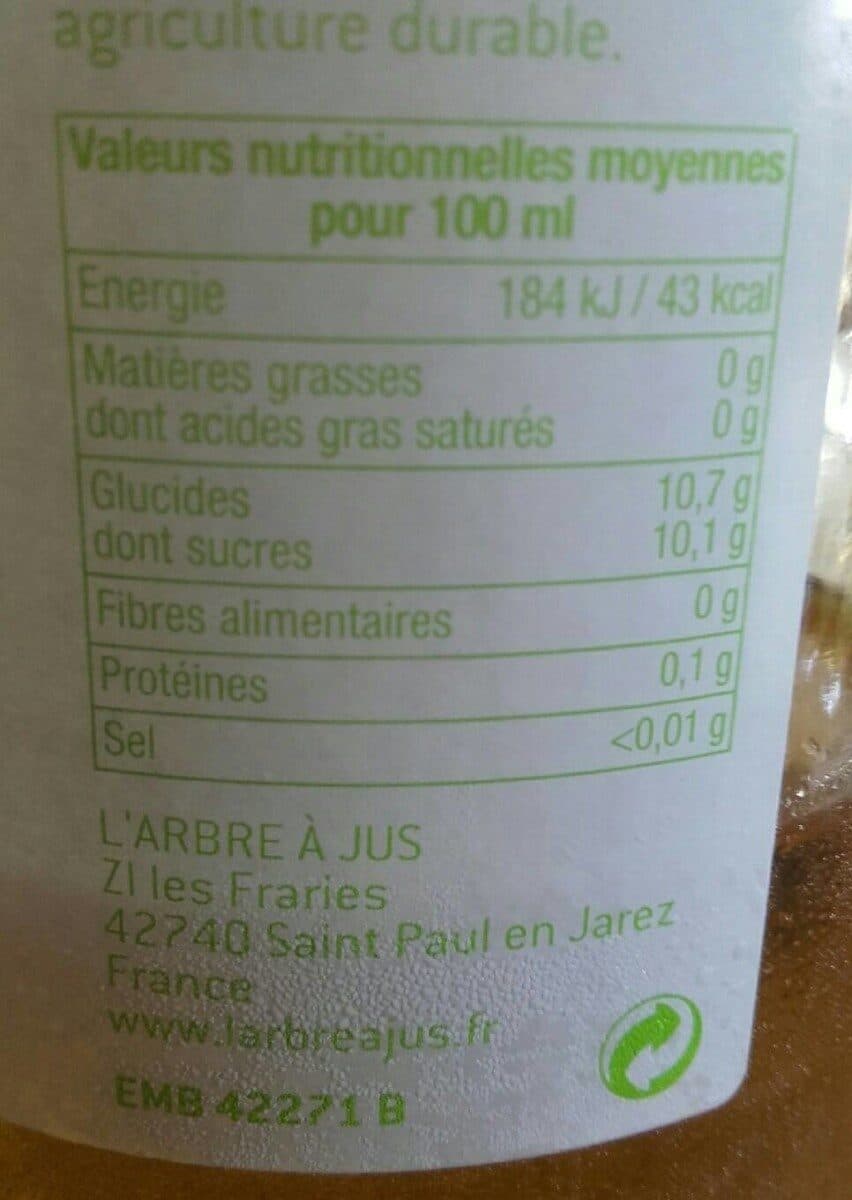 L'Arbre à Jus pomme pur jus packshot