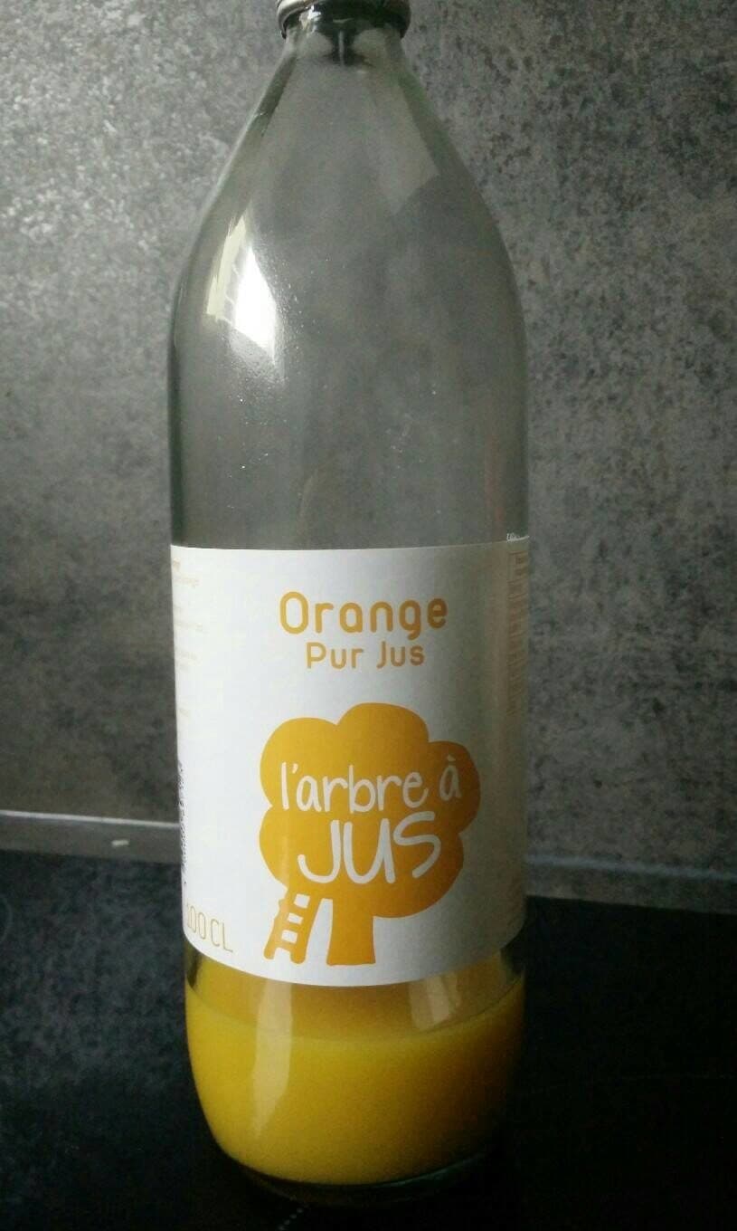 L'arbre à Jus Orange pur jus packshot