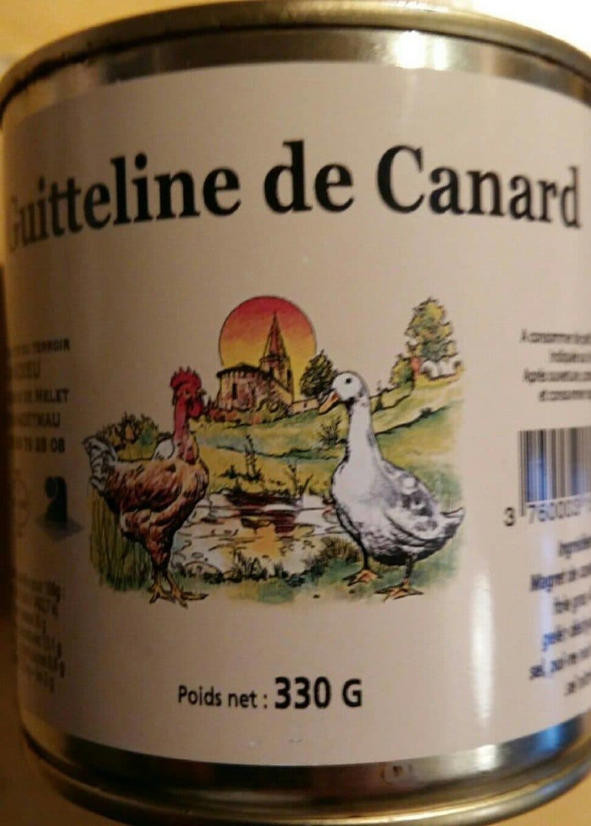 Open Food Facts Guilleline de canard packshot