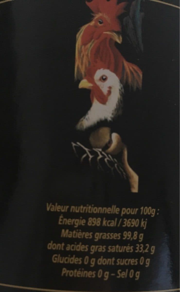 Open Food Facts Graisse de canard confit packshot