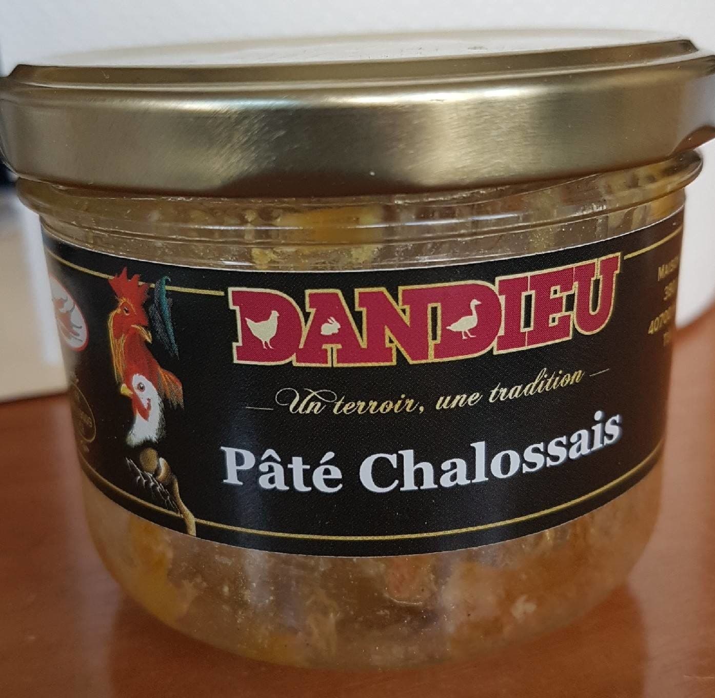 Dandieu Pâté chalossais packshot