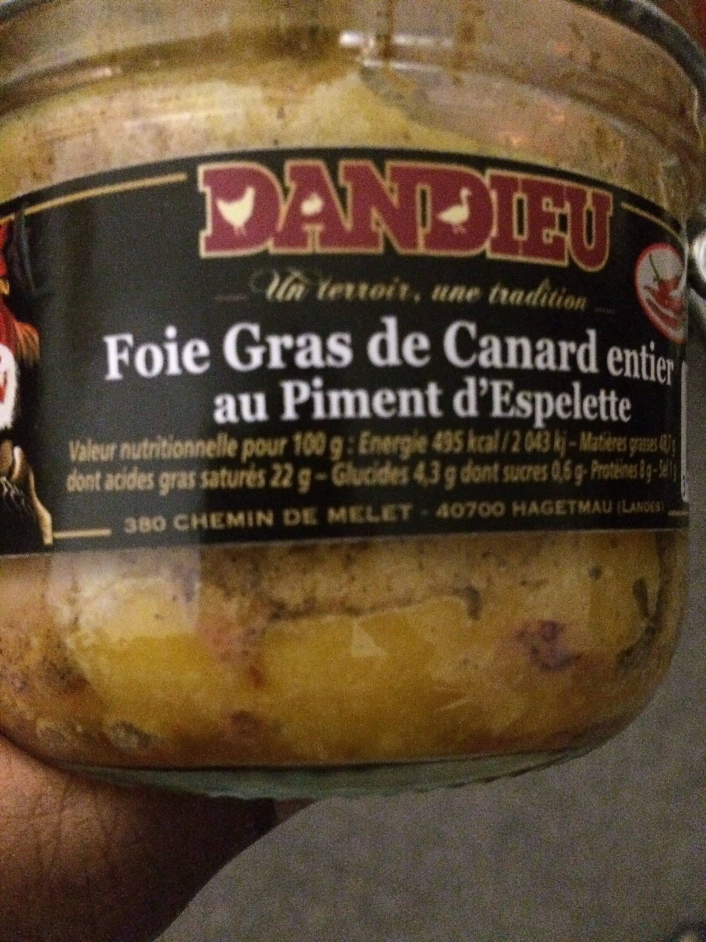 Dandieu Foi gras packshot