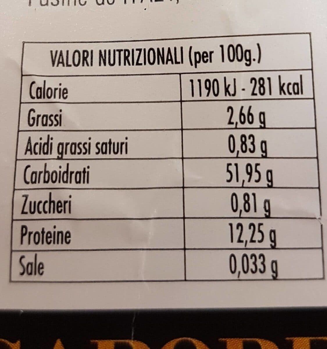 Open Food Facts Orecchiette packshot