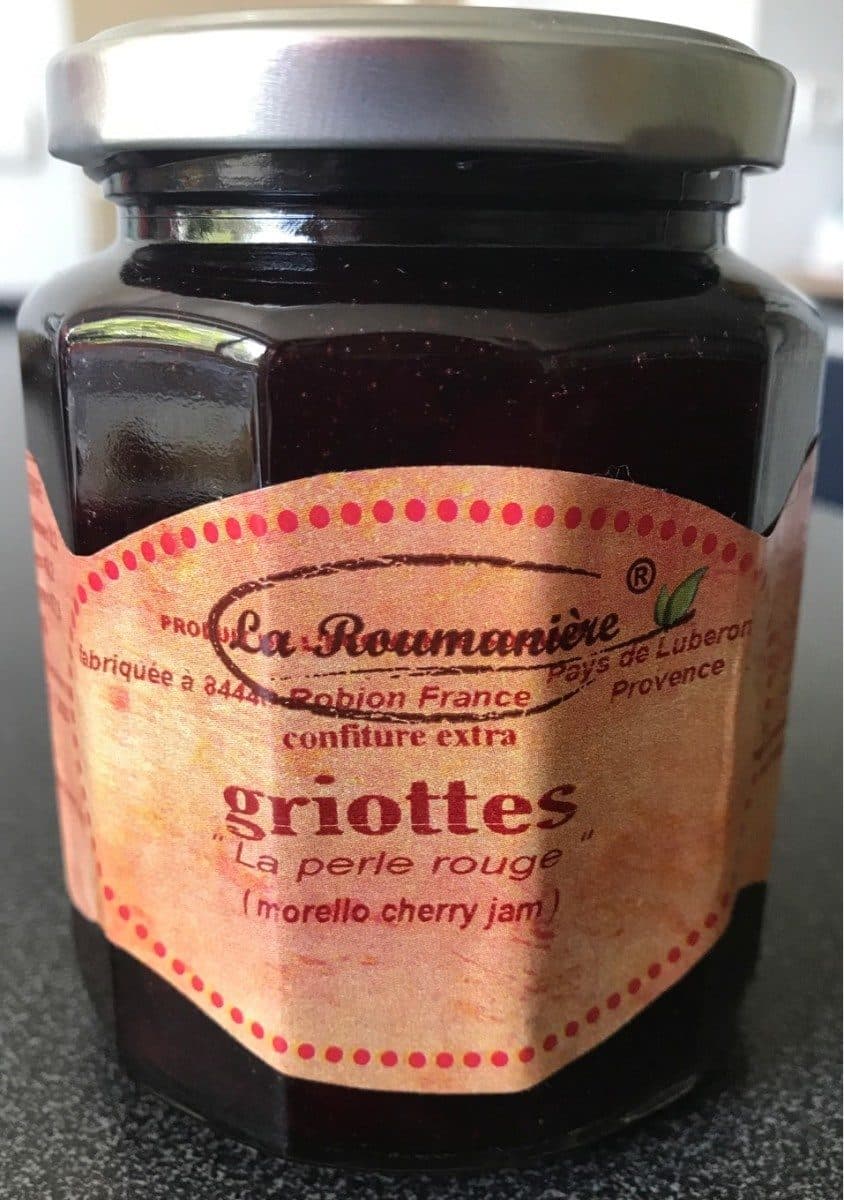 La Roumanière Griottes "La perle rouge" packshot