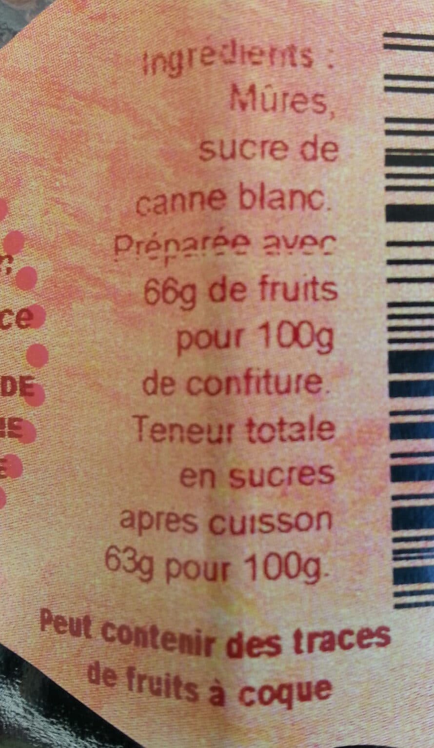 La Roumanière Confiture Extra Mures packshot