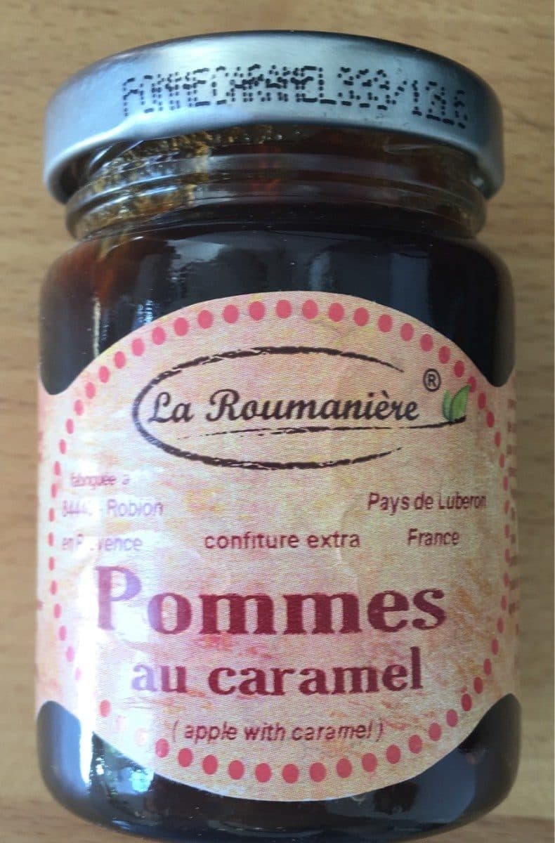 La Roumanière Pommes au caramel packshot
