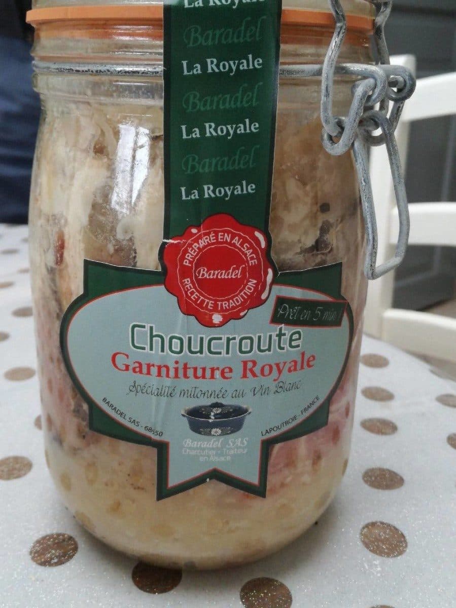 Open Food Facts Choucroute garniture royale packshot