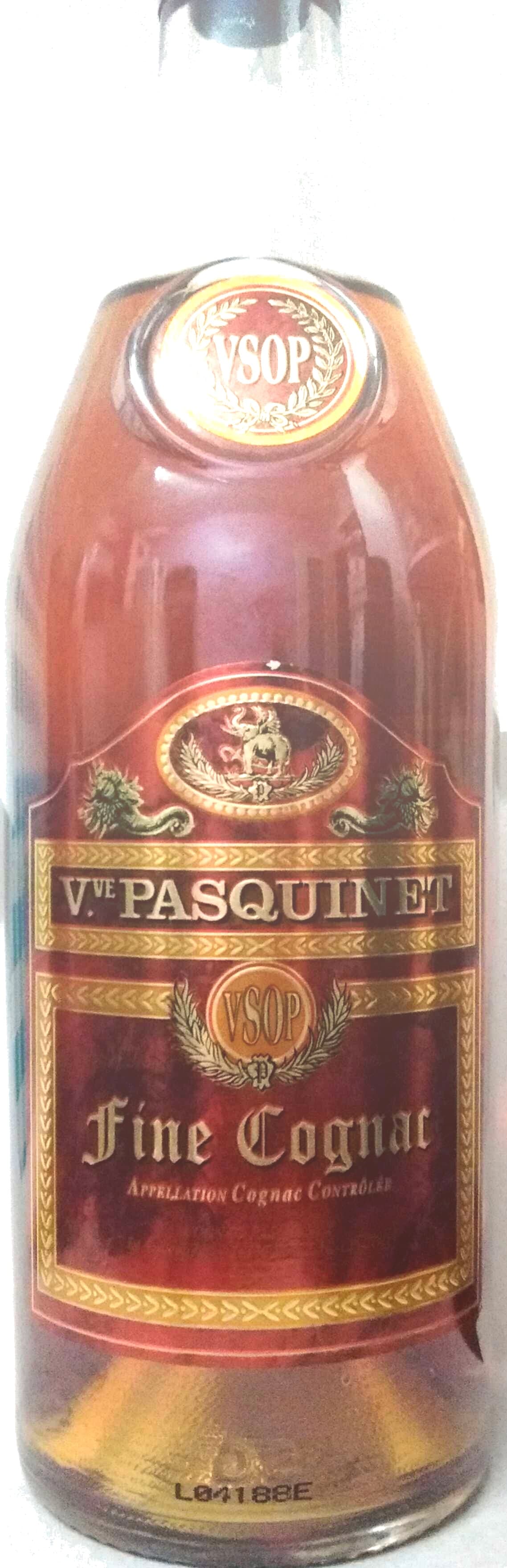Veuve Pasquinet Fine Cognac VSOP packshot