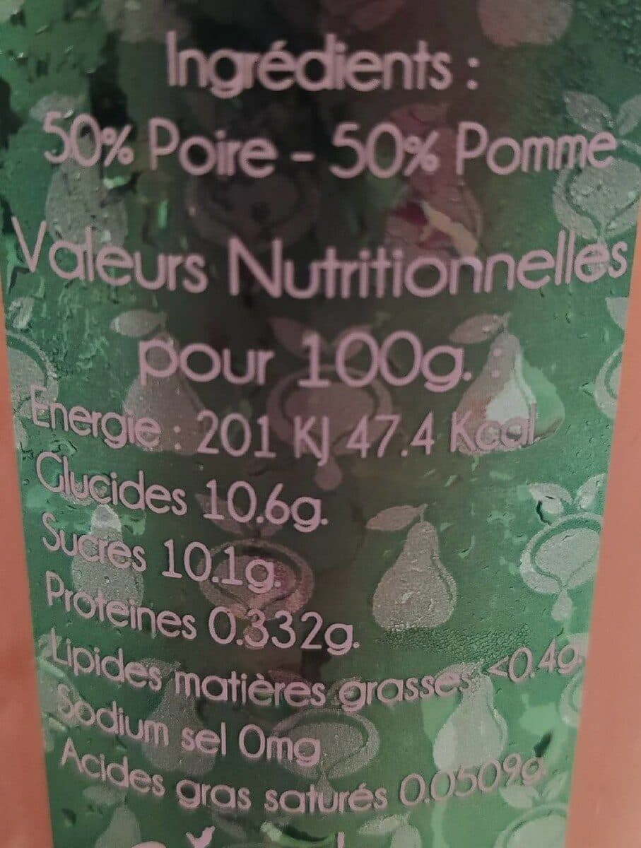 Pommeraie D’oxelaëre Jus de pomme poire packshot