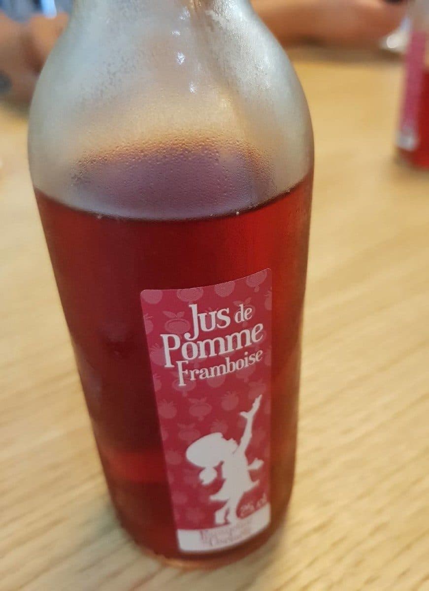 Open Food Facts jus de pomme framboise packshot