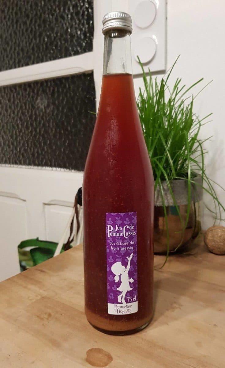Open Food Facts Jus de pomme cassis packshot