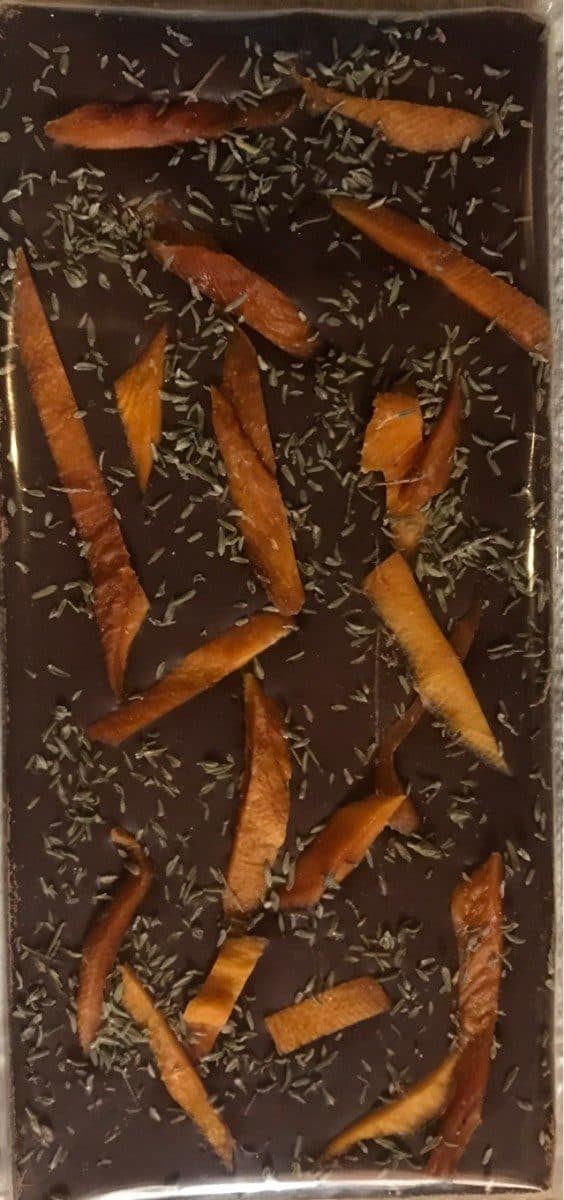 Open Food Facts Tablette mangue thym packshot