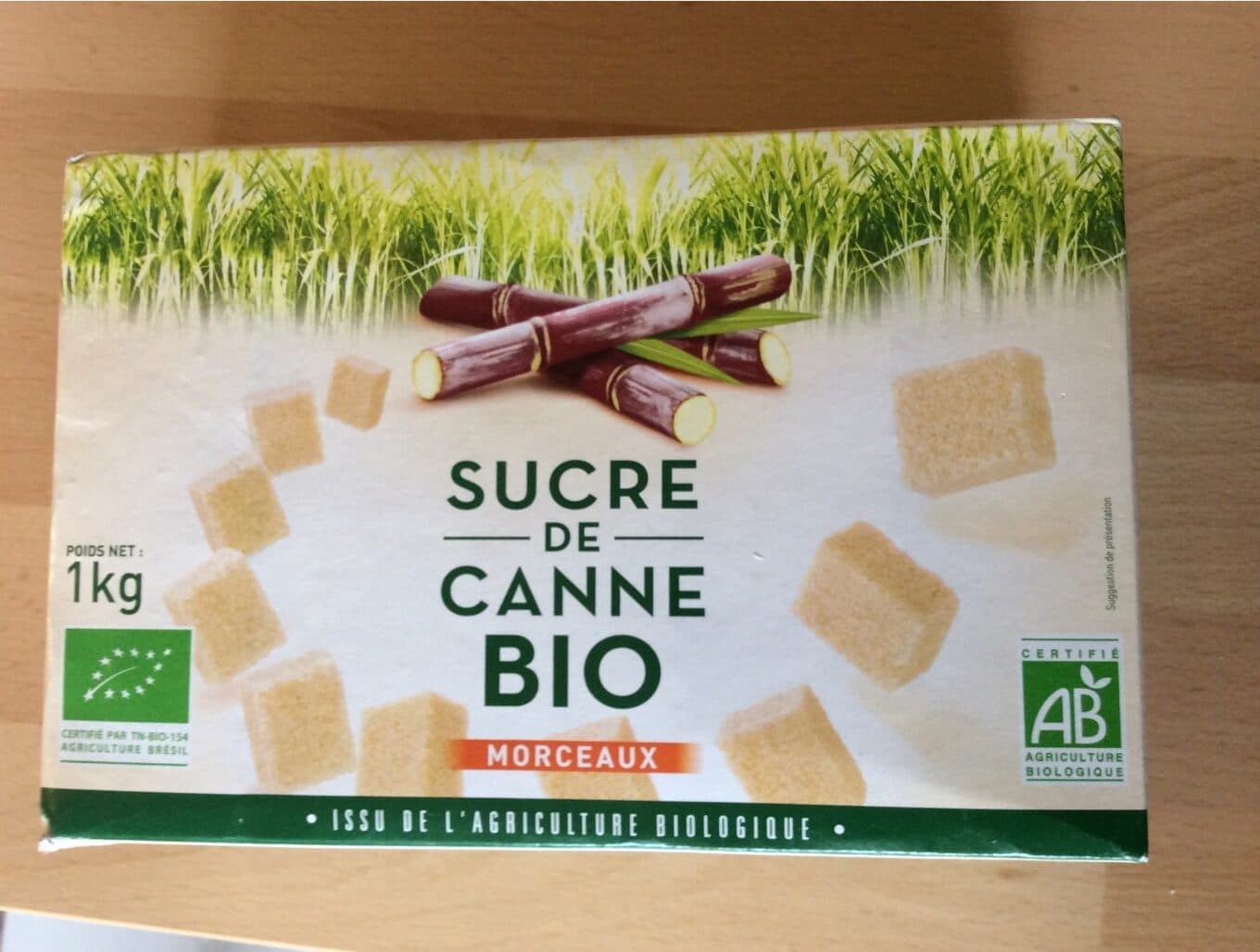 L&H SUCRE CANNE ROUX MORCEAU packshot