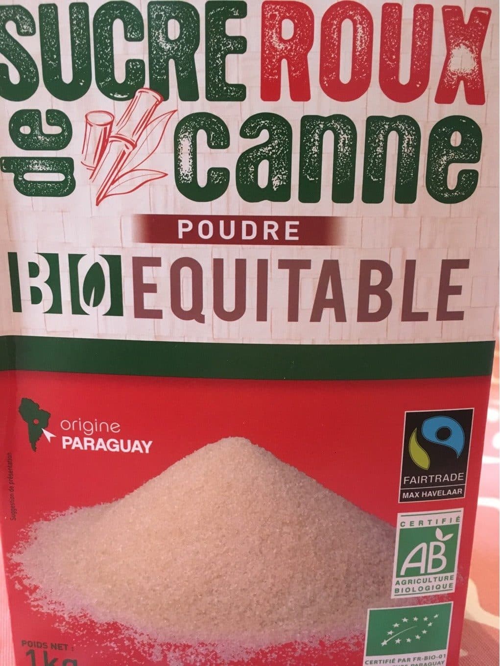 LOIRET & HAENTJENS Sucre roux de canne packshot