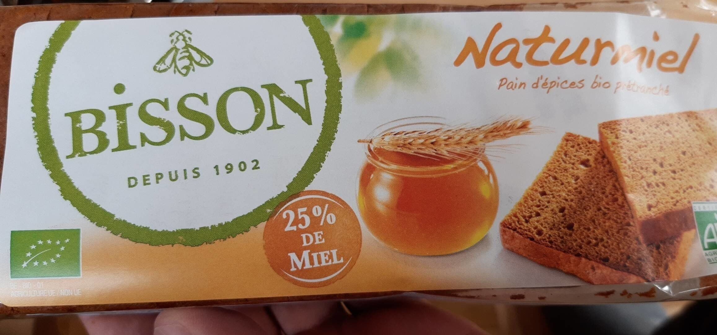 Bisson Naturmiel Pain d'épices bio packshot