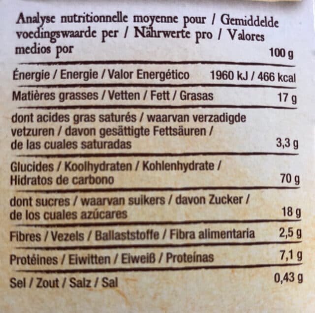 Bisson Les sablés authentiques Sésame packshot