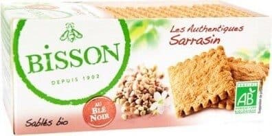 Bisson Les sablés authentiques Sarrasin packshot