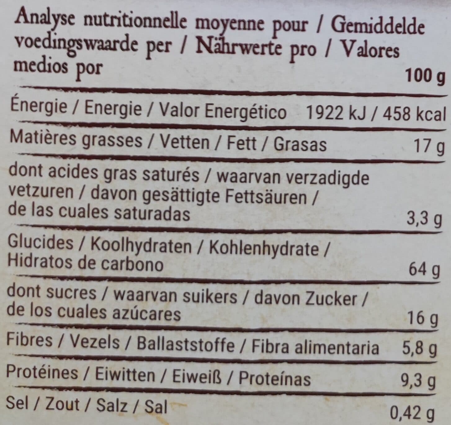 Bisson Sablés authentiques Épeautre packshot
