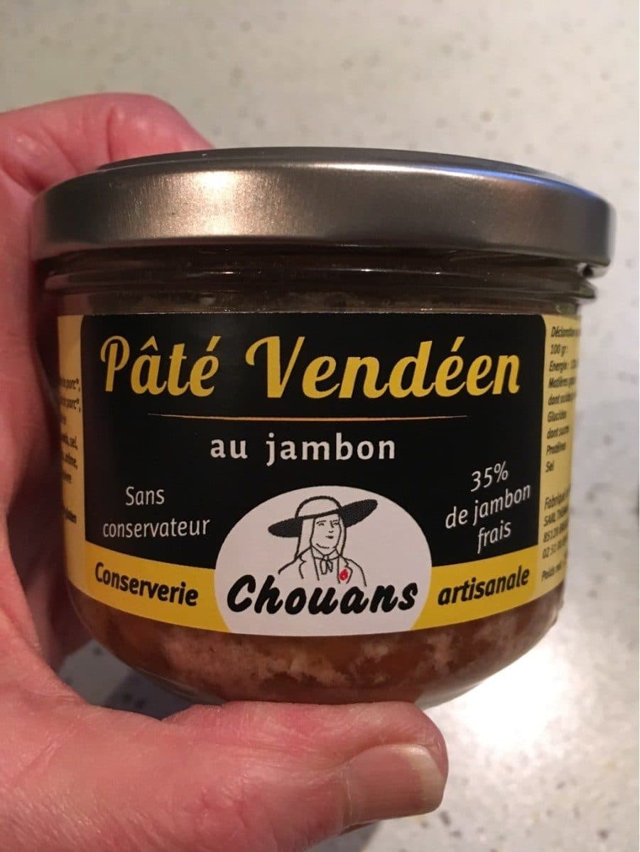 Open Food Facts Pate vendeen au jambon packshot