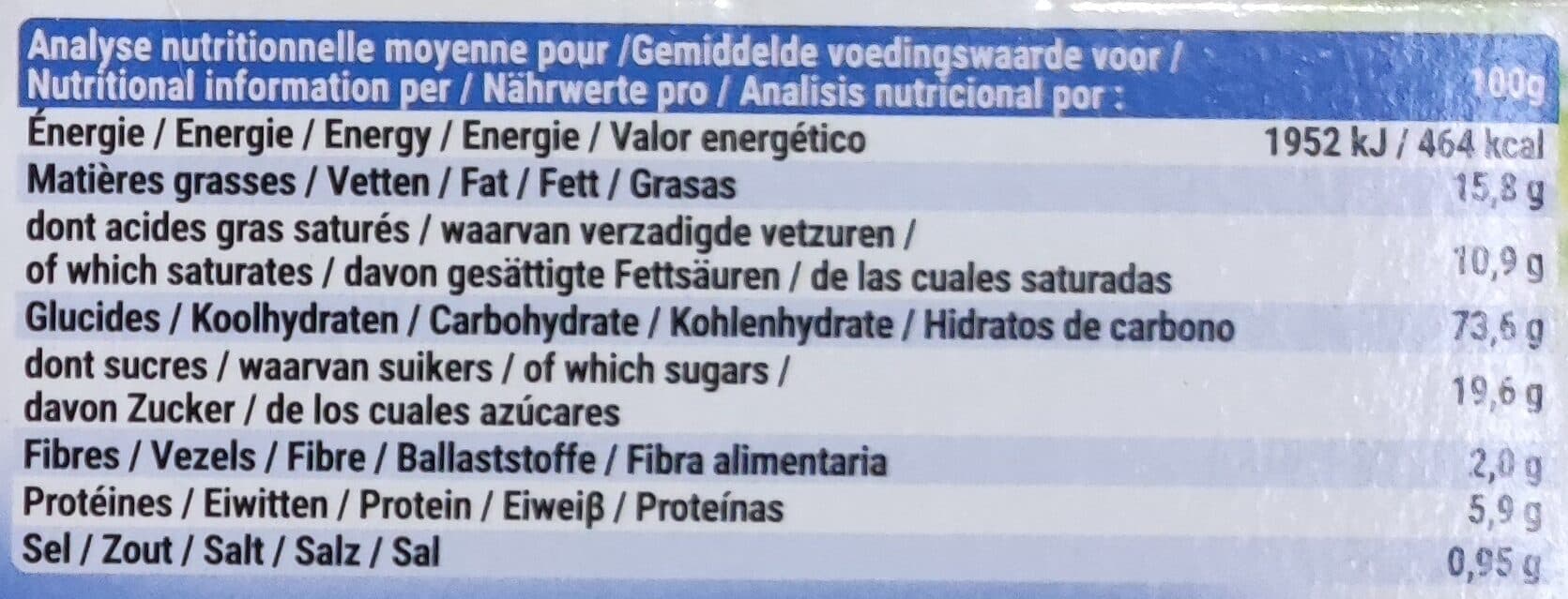 Bisson Petit beurre nature packshot