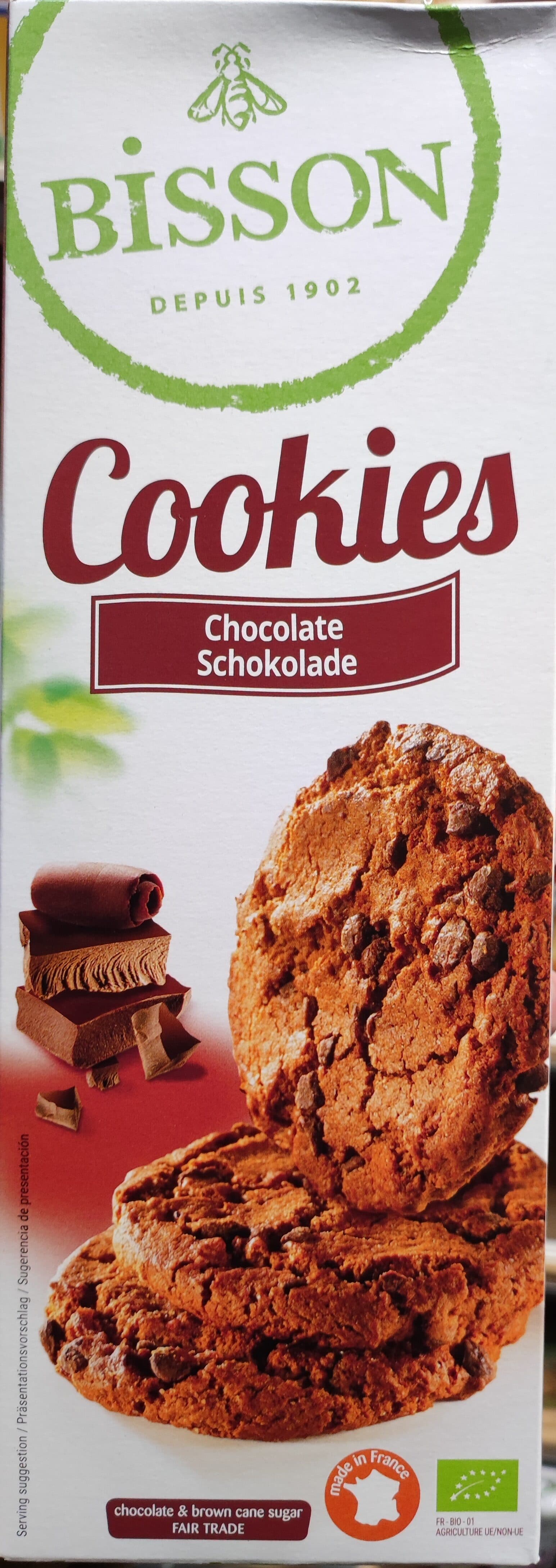 Bisson Cookies chocolat packshot