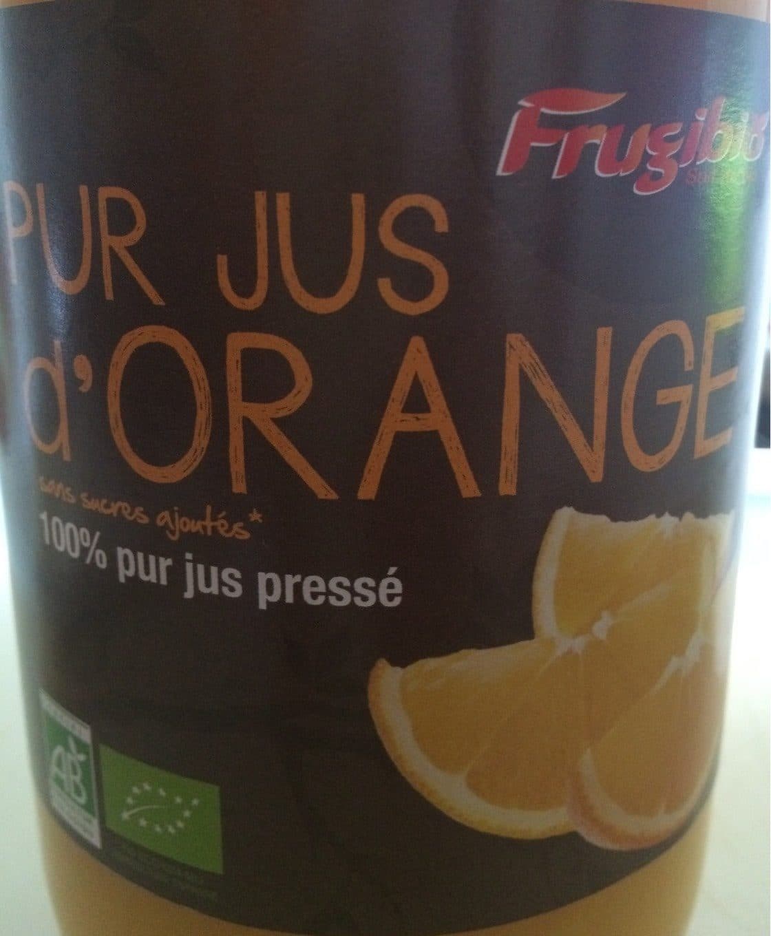 Frugibio Pur jus d'Orange pressée packshot
