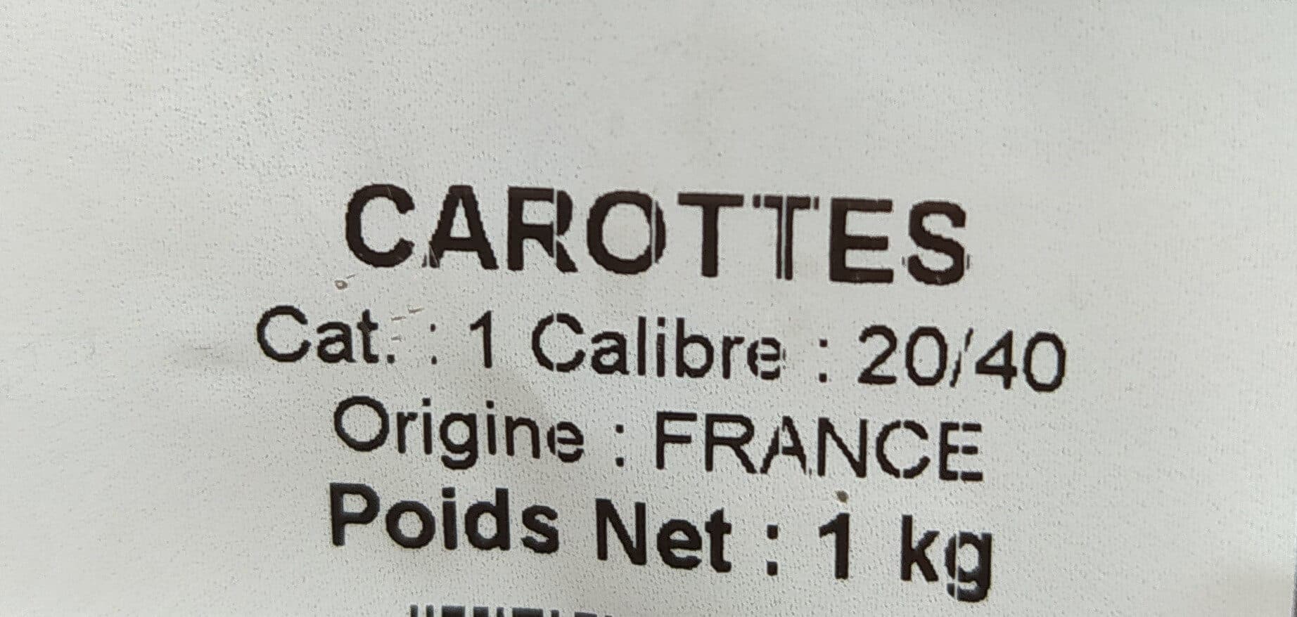 COPRIMANCHE Carottes de Créances barquette packshot