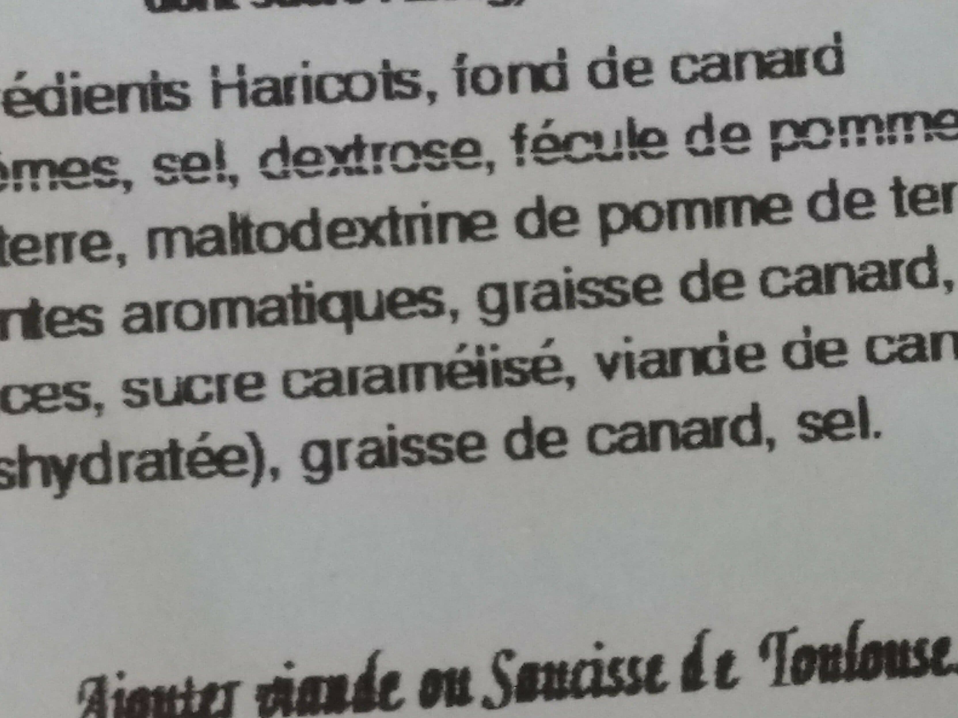 Maison RECAPÉ Haricots cuisinés packshot