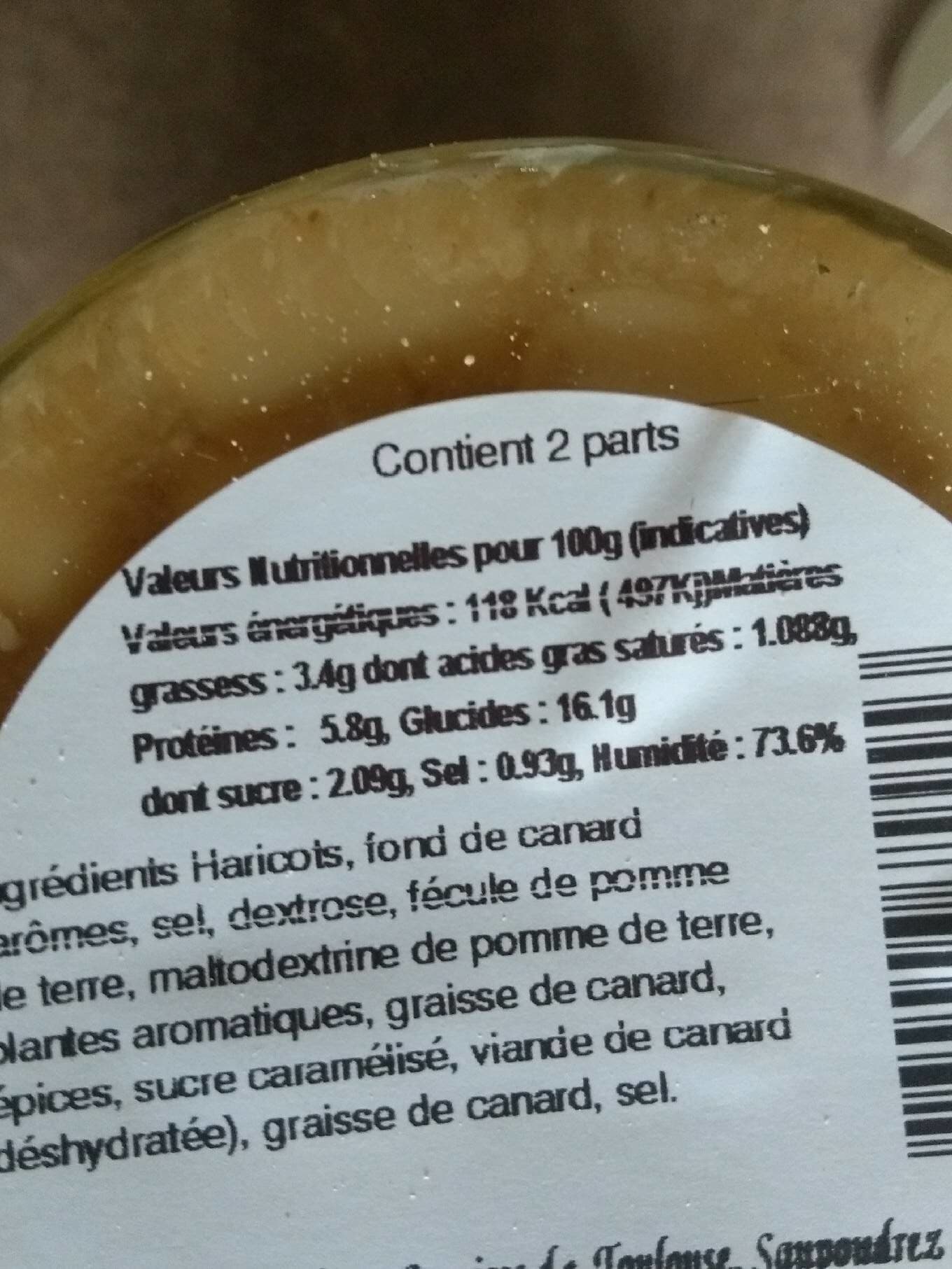 Maison RECAPÉ Haricots cuisinés packshot