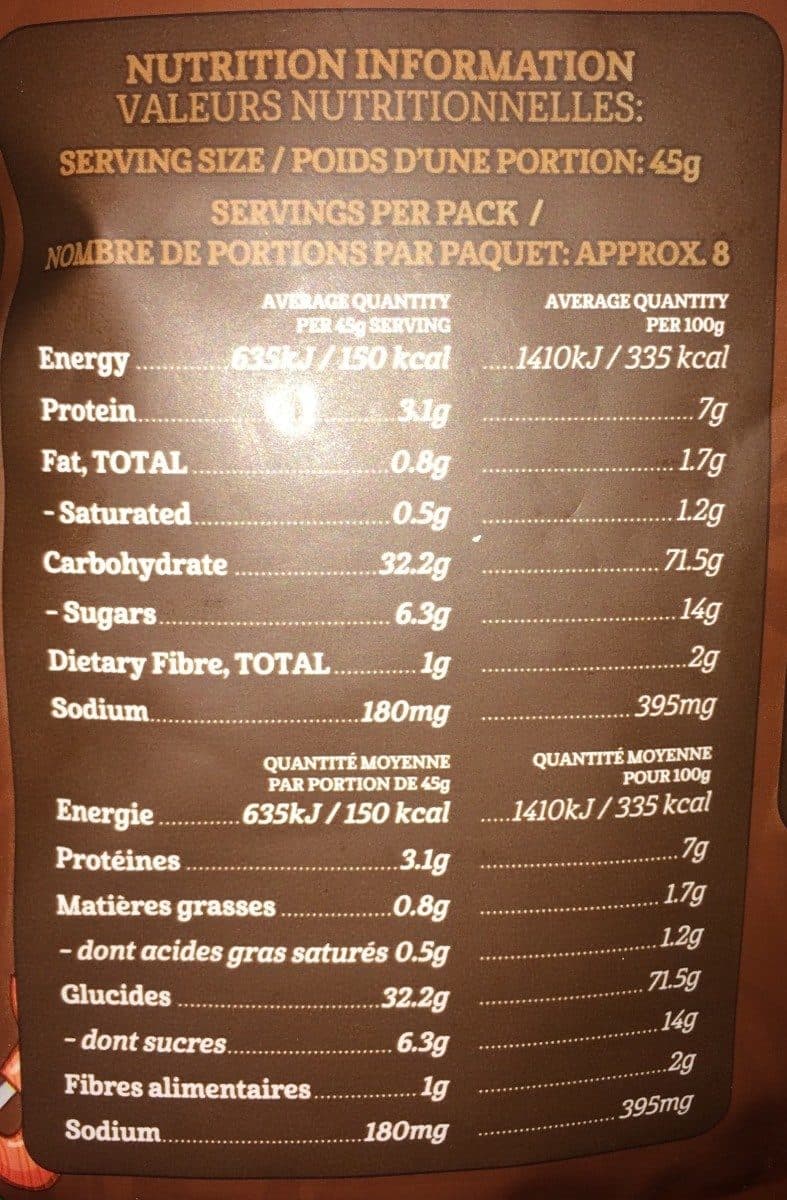 Open Food Facts Island choco rice Pops packshot