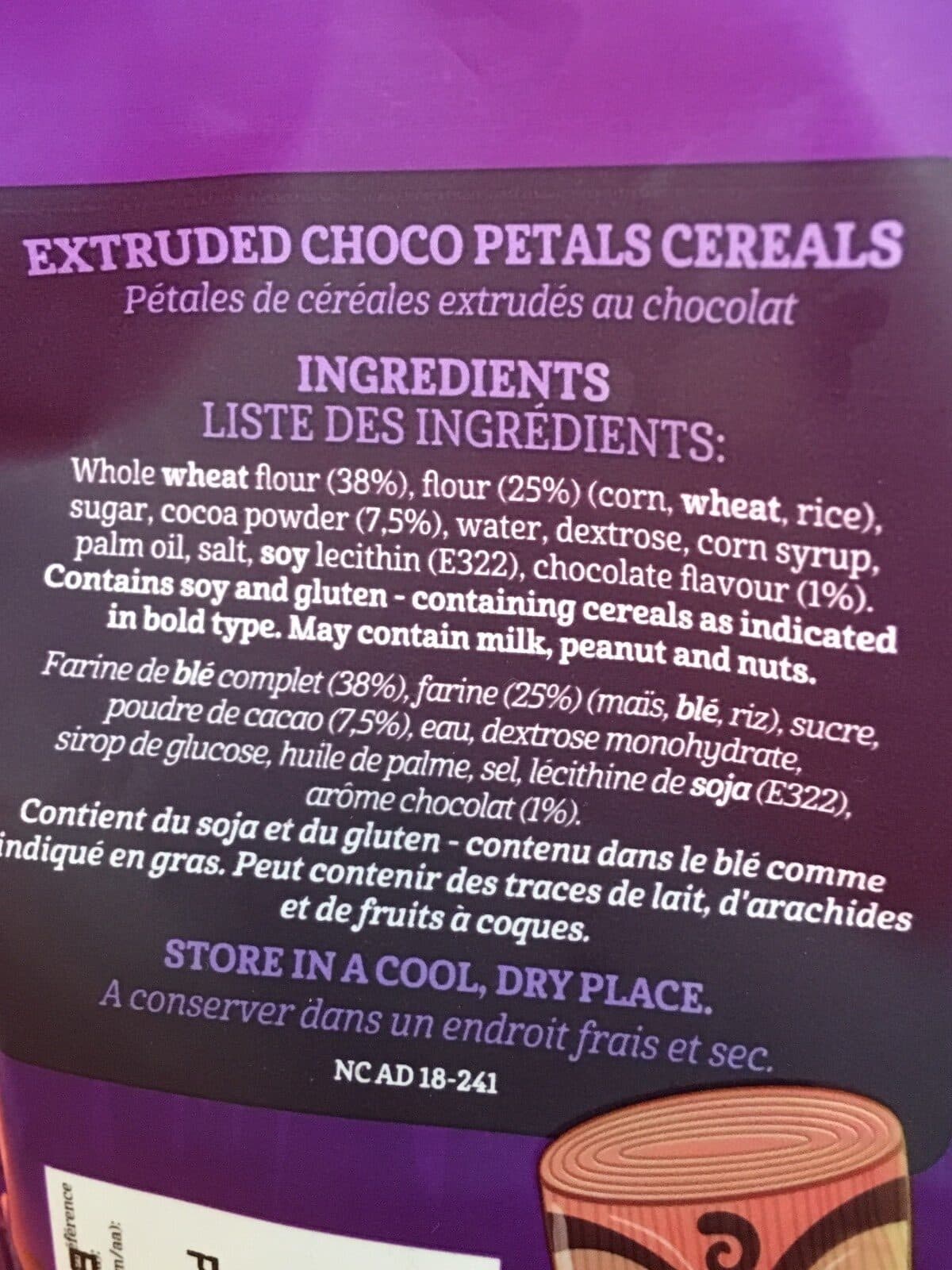 Open Food Facts ISLAND Choco Flakes packshot