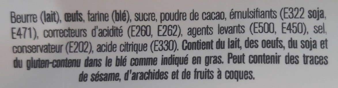 Exquise Le Petit Quatre-Quarts au Chocolat Pur Beurre packshot