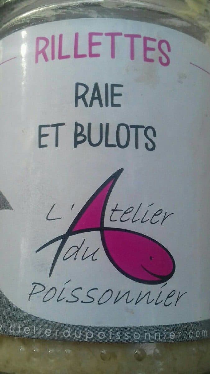 L'Atelier du Poissonnier Rillettes raie et bulots packshot
