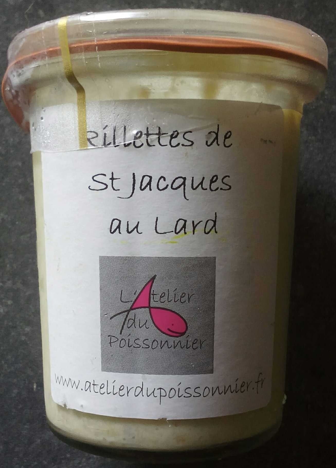 L'Atelier du Poissonnier Rillettes de St Jacques au Lard packshot