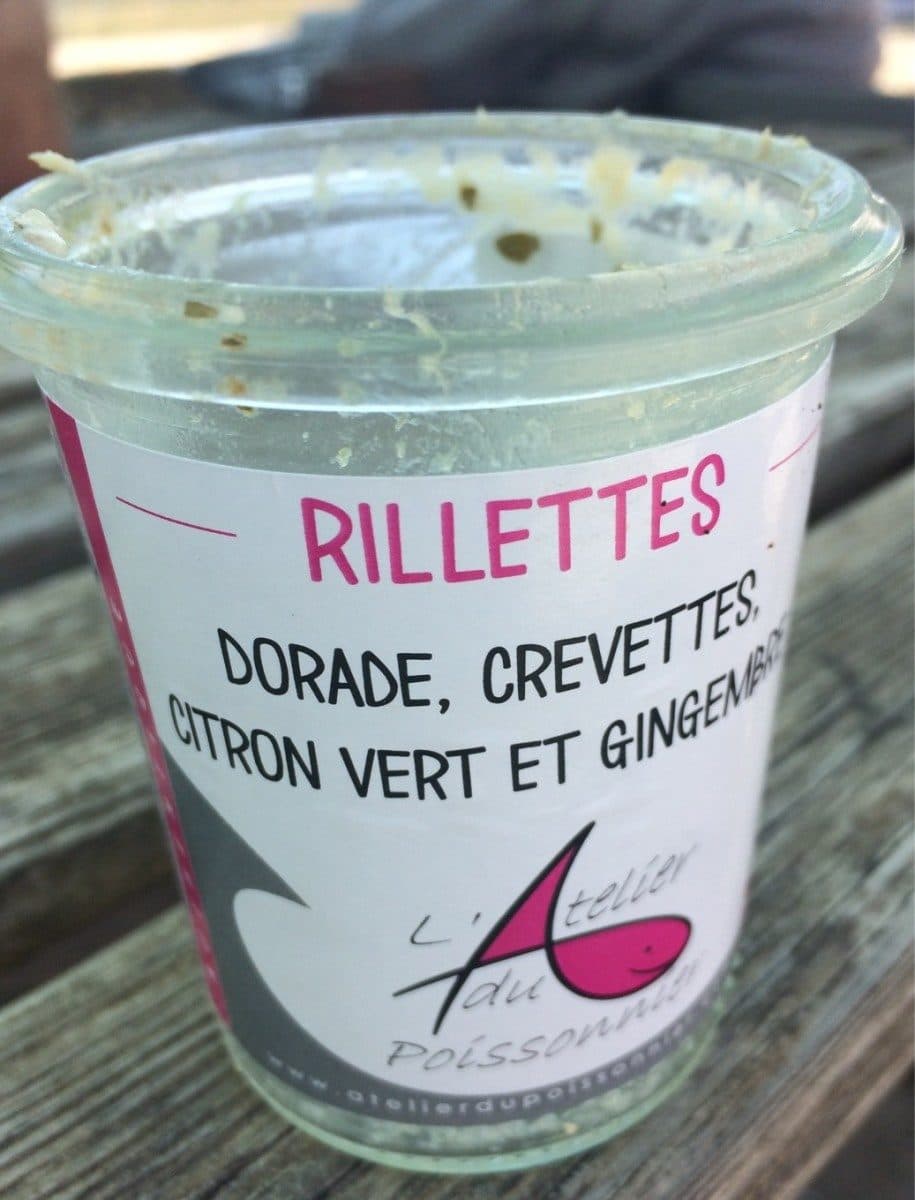 L'Atelier du Poissonnier Rillettes dorade, crevettes, citron vert et gingembre packshot