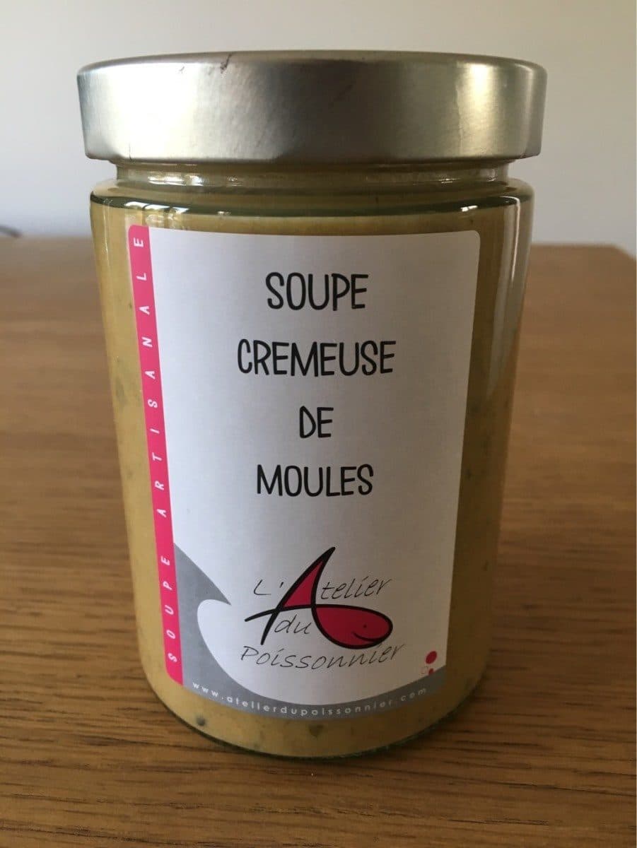 L'Atelier du Poissonnier Soupe cremeuse de moules packshot