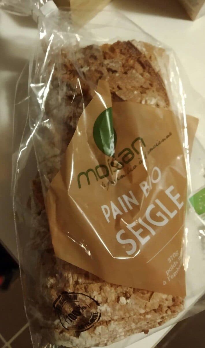 Moisan Pain au seigle Bio packshot